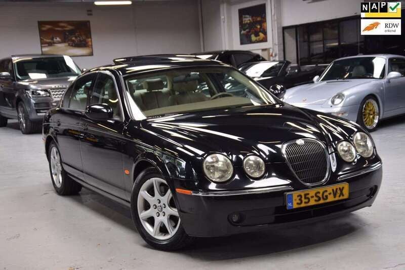 Zwart Gebruikt 2006 Jaguar S-Type S Sedan | € 4.650 (Duur) - Afbeelding 1/4