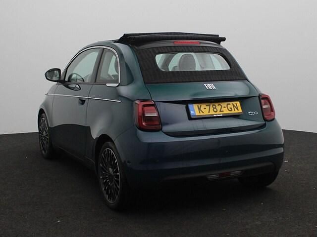 Occasion Fiat 500e La Prima 86 kW (118 PK) 2020 Groen Cabriolet