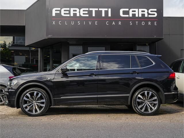 Occasion VW Tiguan Allspace R-line 150 PK (110 kW) 2021 Zwart SUV