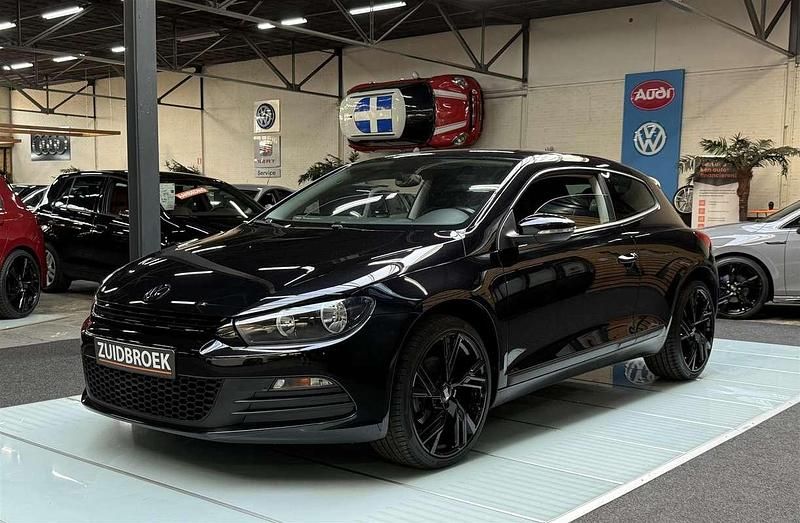 Zwart Gebruikt 2009 VW Scirocco Coupé | € 8.999 (Iets duurder) - Afbeelding 1/4