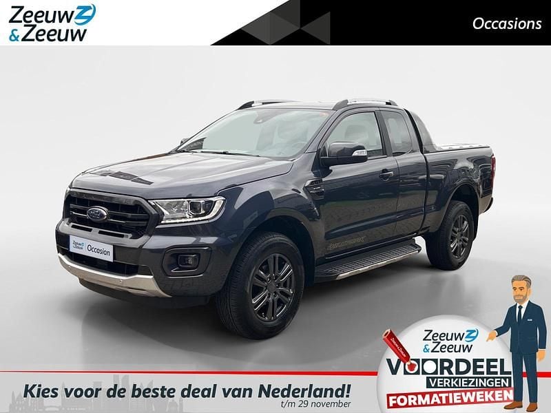 Sea grey Gebruikt 2023 Ford Ranger Wildtrack Pickup | € 33.945 - Afbeelding 1/4