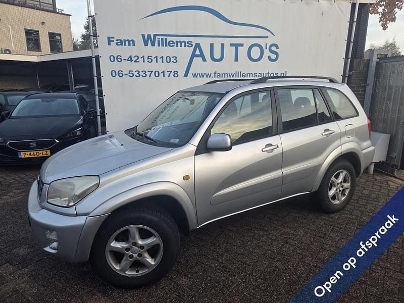 Grijs Gebruikt 2001 Toyota RAV4 Sol SUV | € 4.994 (Eerlijke prijs) - Afbeelding 1/4