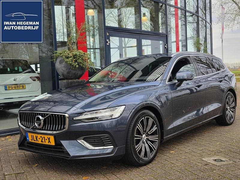 Blauw Gebruikt 2021 Volvo V60 Inscription Stationwagen | € 29.990 (Goede deal) - Afbeelding 1/3