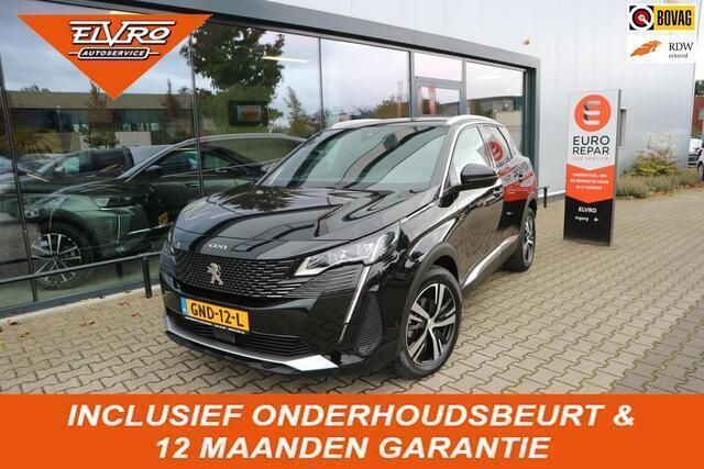 Zwart Gebruikt 2022 Peugeot 3008 GT SUV | € 26.950 (Eerlijke prijs) - Afbeelding 1/4