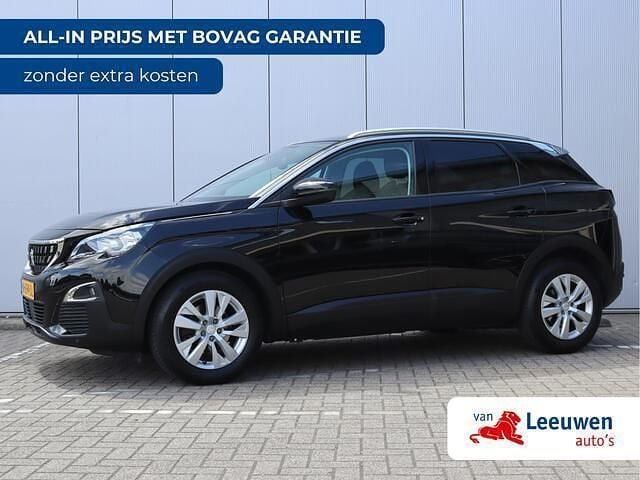 Zwart Gebruikt 2019 Peugeot 3008 SUV | € 15.995 (Goede deal) - Afbeelding 1/4