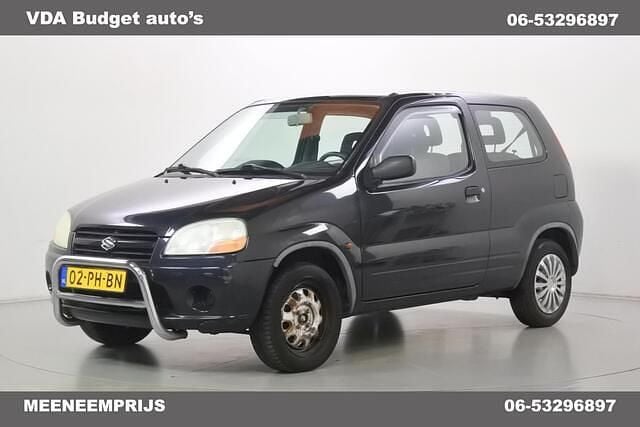 Zwart Gebruikt 2004 Suzuki Ignis Hatchback | € 600 (Super prijs) - Afbeelding 1/4