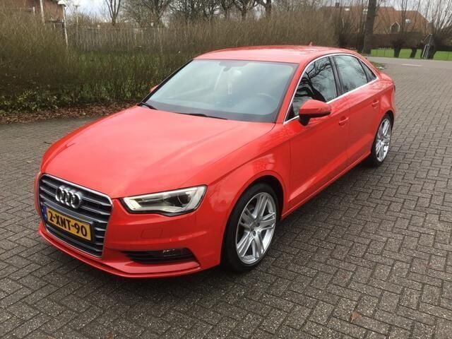 Rood Gebruikt 2014 Audi A3 Ambition Sedan | € 8.999 (Super prijs) - Afbeelding 1/4