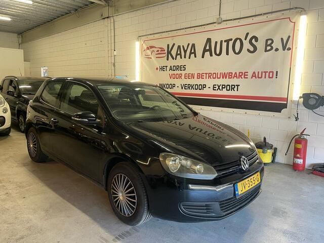 Zwart Gebruikt 2009 VW Golf VI Hatchback | € 2.199 (Super prijs) - Afbeelding 1/4