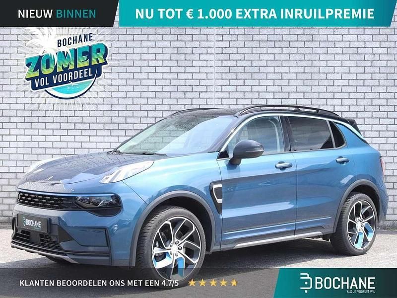 Blauw, metallic lak Gebruikt 2022 Lynk & Co 01 SUV | € 24.445 (Eerlijke prijs) - Afbeelding 1/4