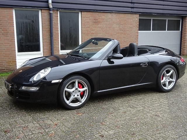 Occasion Porsche 911 Carrera Cabriolet 2005 Zwart Cabriolet