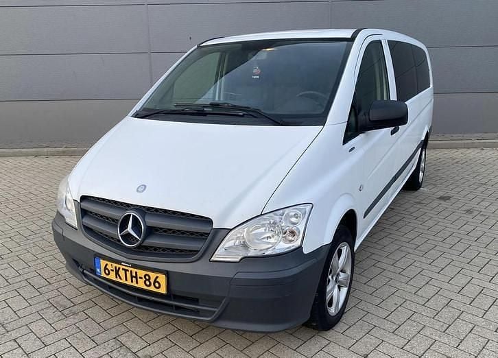 Wit Gebruikt 2013 Mercedes Vito Van | € 7.995 (Duur) - Afbeelding 1/4