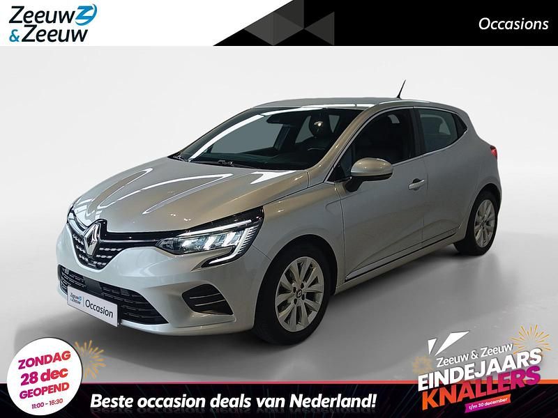 Grijs Gebruikt 2021 Renault Clio V Intens Hatchback | € 13.795 (Eerlijke prijs) - Afbeelding 1/4