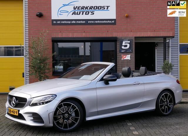 Grijs Gebruikt 2019 Mercedes 200 Premium Plus Cabriolet | € 32.950 (Super prijs) - Afbeelding 1/4