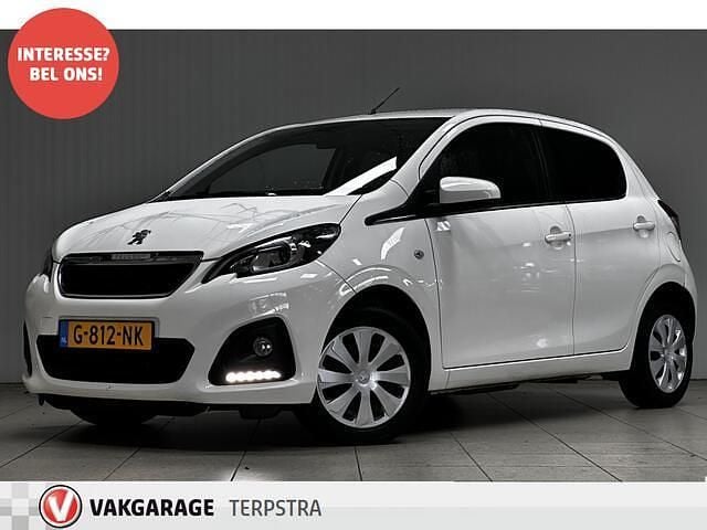 Wit Gebruikt 2019 Peugeot 108 Active Hatchback | € 6.995 (Goede deal) - Afbeelding 1/4
