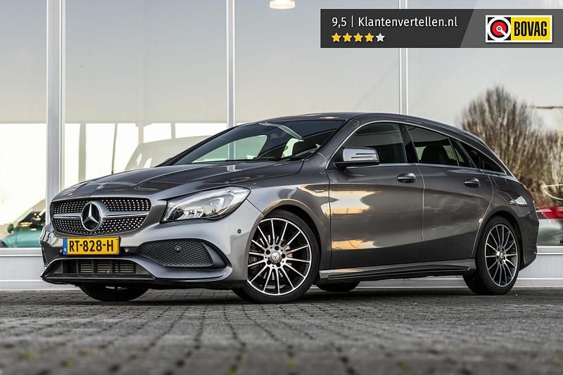 Grijs Occasion 2018 Mercedes CLA180 Shooting Brake AMG Stationwagen | € 22.445 (Goede deal) - Afbeelding 1/4