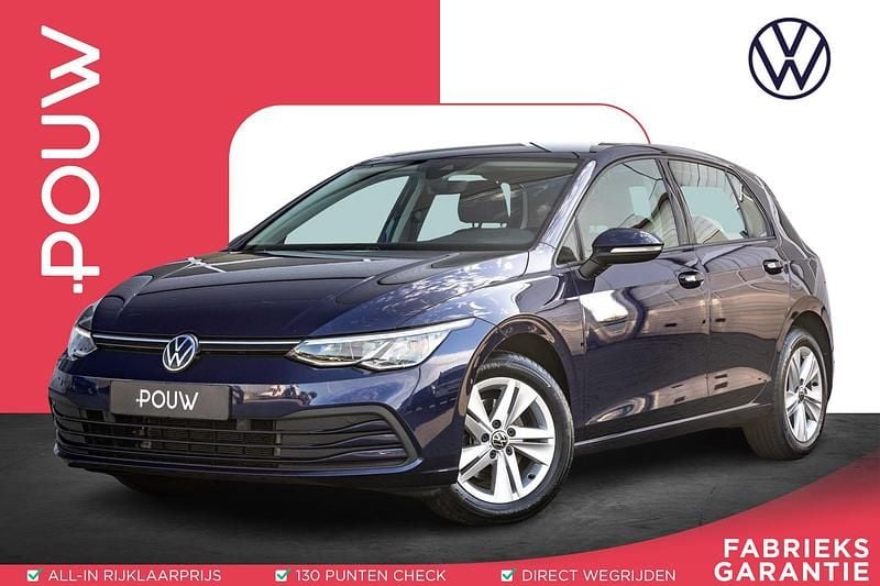 Blauw Gebruikt 2024 VW Golf VIII Life Hatchback | € 23.900 (Goede deal) - Afbeelding 1/4