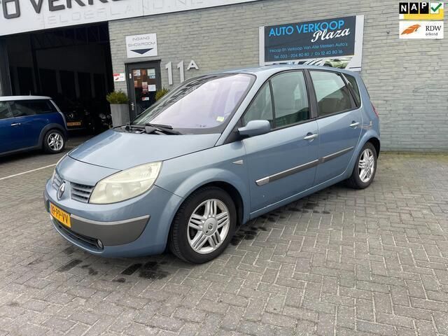 Blauw Gebruikt 2004 Renault Scénic II Komfort MPV | € 1.095 (Eerlijke prijs) - Afbeelding 1/4