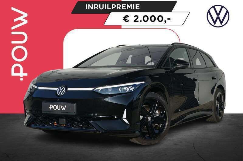 Zwart, metallic lak Nieuw 2024 VW ID.7 GTX Sedan | € 69.950 - Afbeelding 1/4