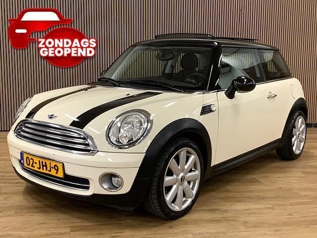 Wit Gebruikt 2009 Mini Cooper Chili Hatchback | € 6.945 (Eerlijke prijs) - Afbeelding 1/4
