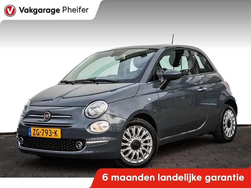 Grijs Gebruikt 2019 Fiat 500 Lounge Hatchback | € 8.940 (Goede deal) - Afbeelding 1/3