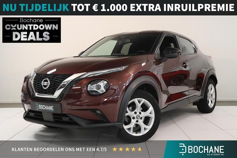 Rood Gebruikt 2021 Nissan Juke N-Connecta SUV | € 19.495 (Eerlijke prijs) - Afbeelding 1/4