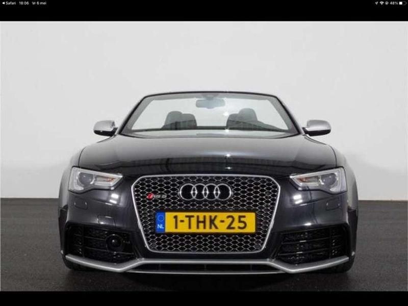 Occasion Audi RS5 450 PK (330 kW) 2013 Zwart Cabriolet