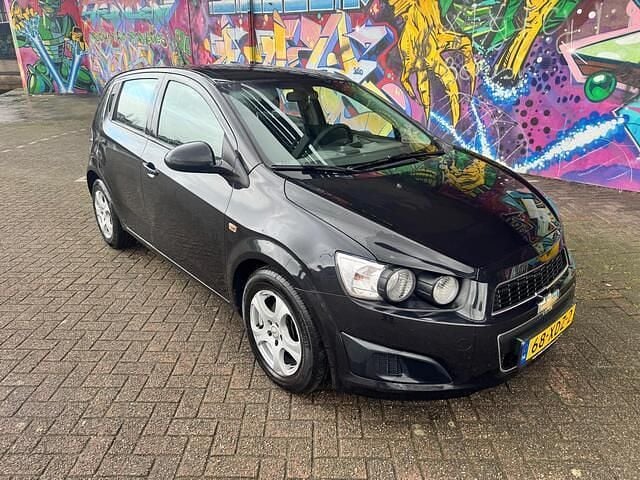 Occasion Chevrolet Aveo LT 95 PK (69 kW) 2012 Zwart Hatchback