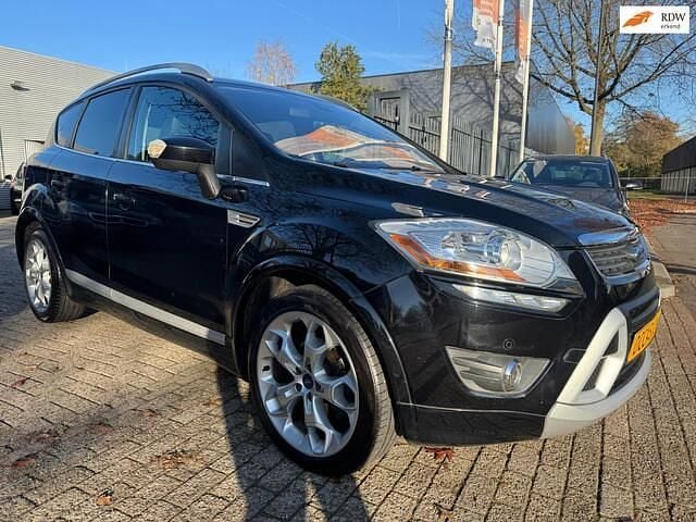 Zwart Gebruikt 2011 Ford Kuga Individual SUV | € 13.299 (Goede deal) - Afbeelding 1/4