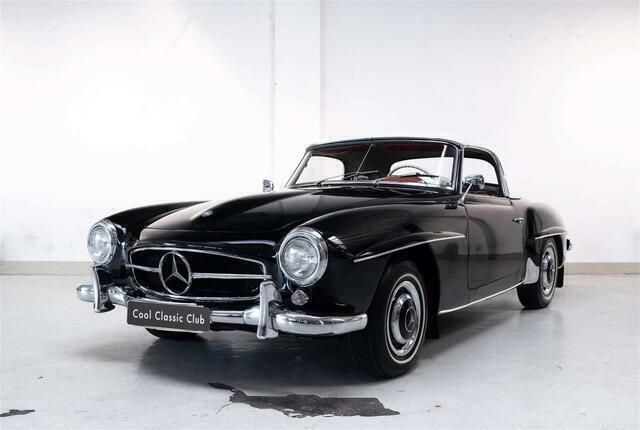 Zwart Gebruikt 1957 Mercedes 190 Cabriolet | € 149.500 - Afbeelding 1/4