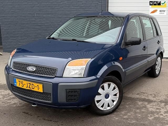 Occasion Ford Fusion Cool & Sound Edition 80 PK (58 kW) 2009 Blauw MPV
