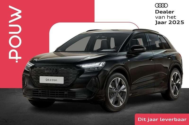 Zwart Nieuw 2025 Audi Q4 e-tron Competition SUV | € 54.850 (Goede deal) - Afbeelding 1/4