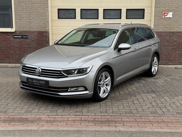 Grijs Gebruikt 2015 VW Passat Comfortline Stationwagen | € 9.950 (Super prijs) - Afbeelding 1/4