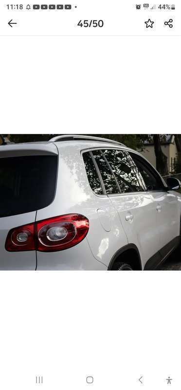 Wit Gebruikt 2010 VW Tiguan Comfortline SUV | € 6.900 (Eerlijke prijs) - Afbeelding 1/4
