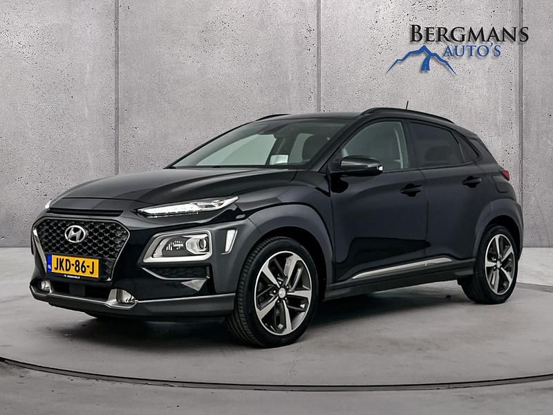 Zwart Occasion 2018 Hyundai Kona Premium SUV | € 18.700 (Eerlijke prijs) - Afbeelding 1/4