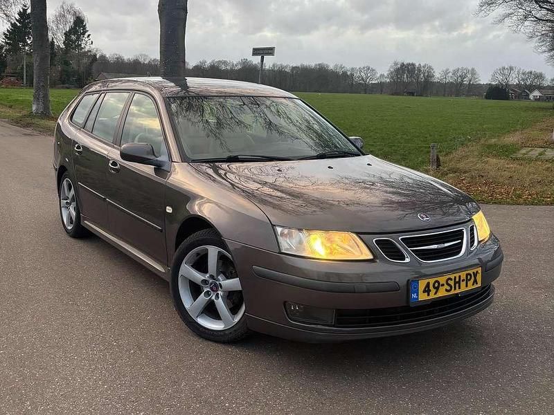 Grijs Gebruikt 2006 Saab 9-3 Vector Stationwagen | € 3.450 (Super prijs) - Afbeelding 1/4