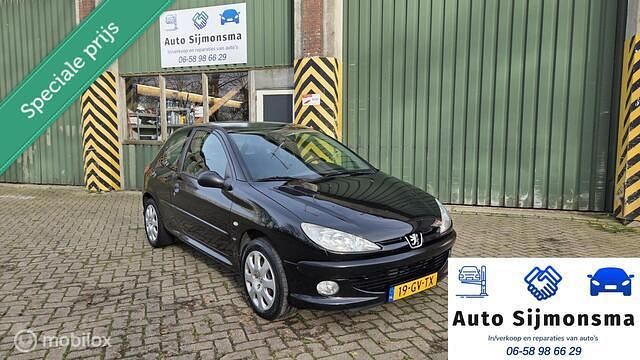 Zwart Gebruikt 2001 Peugeot 206 Hatchback | € 799 (Eerlijke prijs) - Afbeelding 1/4