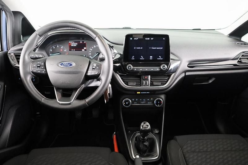 Occasion Ford Fiesta Titanium 125 PK (91 kW) 2023 Blauw Hatchback