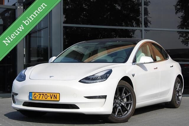 Wit Gebruikt 2020 Tesla Model 3 Long Range Sedan | € 24.450 (Super prijs) - Afbeelding 1/4