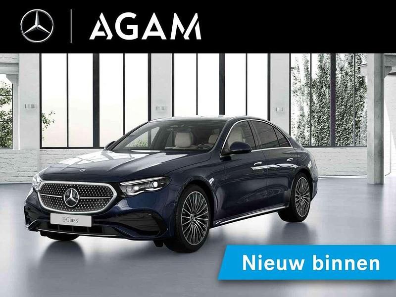 Blauw Nieuw 2025 Mercedes E300 Sport Edition Sedan | € 79.200 (Super prijs) - Afbeelding 1/4