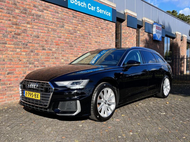 Zwart, metallic lak Gebruikt 2019 Audi A6 S-Line Stationwagen | € 32.955 (Super prijs) - Afbeelding 1/4