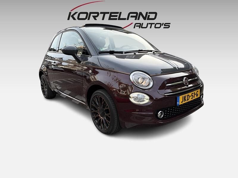 Paars Occasion 2018 Fiat 500 Collezione Cabriolet | € 10.950 (Goede deal) - Afbeelding 1/4