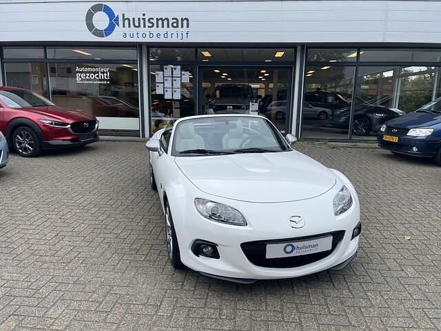 Wit Gebruikt 2014 Mazda MX5 Edition Cabriolet | € 17.450 (Duur) - Afbeelding 1/4