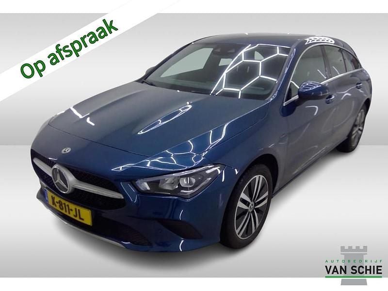 Blauw Occasion 2021 Mercedes CLA250e Shooting Brake Business Stationwagen | € 25.900 (Goede deal) - Afbeelding 1/4
