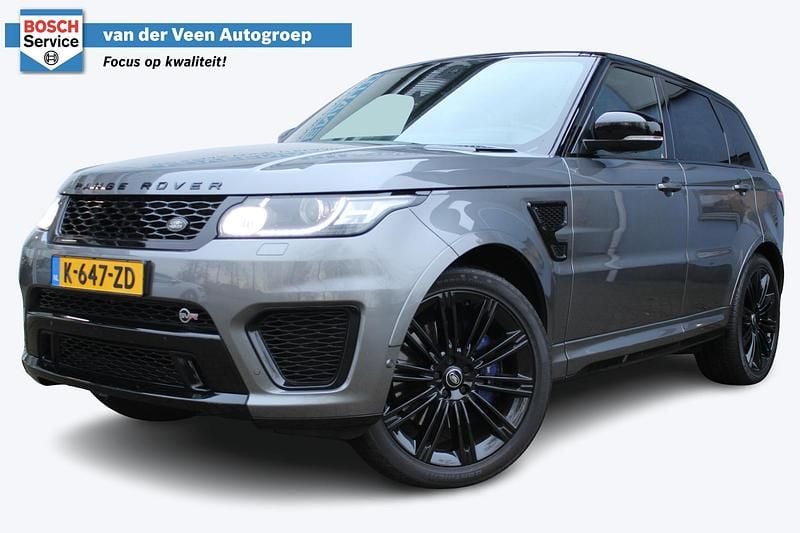 Grijs Occasion 2017 Land Rover Range Rover Sport SVR SUV | € 55.750 (Eerlijke prijs) - Afbeelding 1/4
