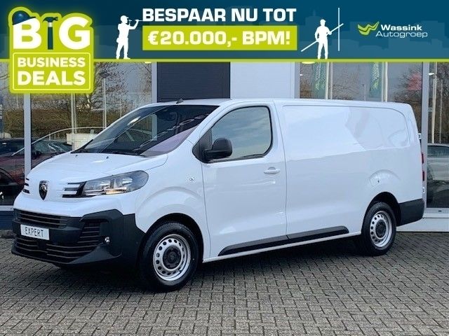 Wit Nieuw 2024 Peugeot Expert Comfort Van | € 33.599 (Eerlijke prijs) - Afbeelding 1/3