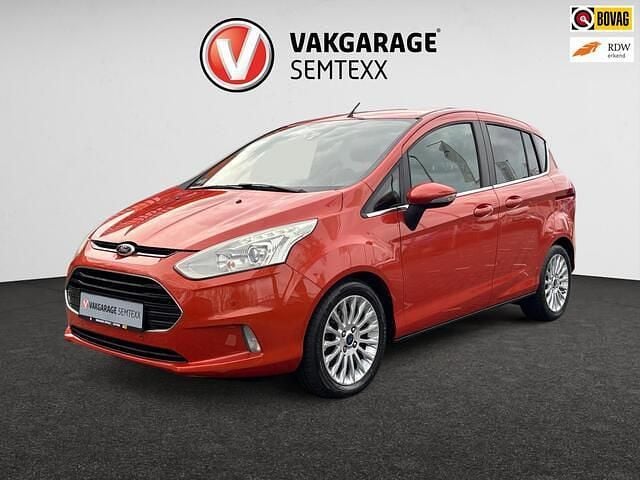 Rood Gebruikt 2013 Ford B-MAX Titanium MPV | € 8.750 (Goede deal) - Afbeelding 1/4