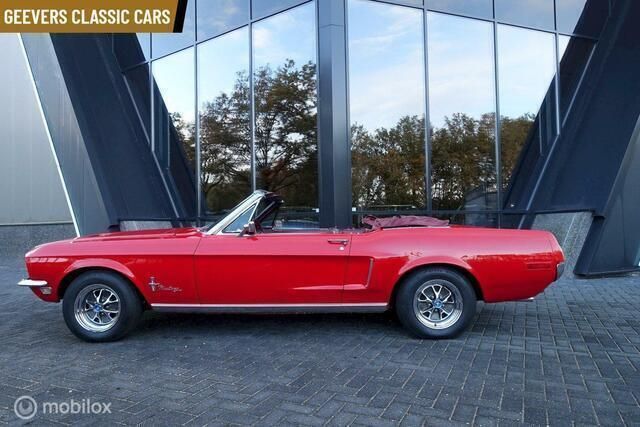 Rood Gebruikt 1968 Ford Mustang Convertible Cabriolet | € 46.500 - Afbeelding 1/4
