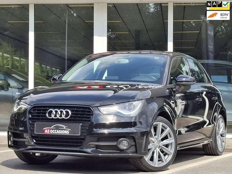 Zwart Gebruikt 2014 Audi A1 Sportback S-Line Hatchback | € 12.999 (Eerlijke prijs) - Afbeelding 1/4