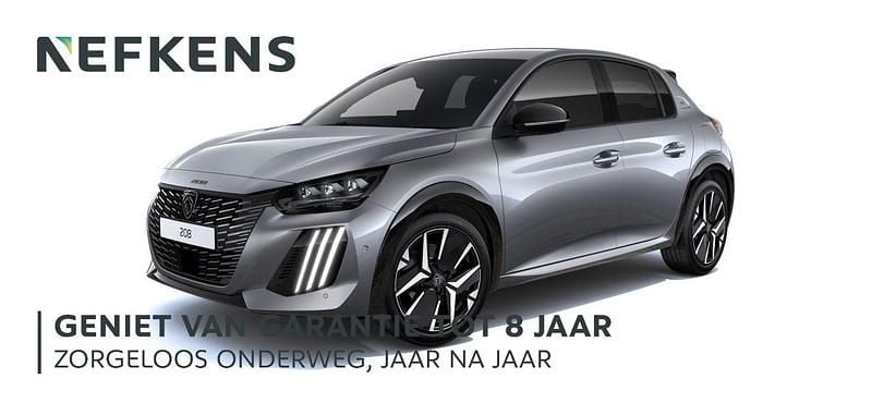 Grijs Nieuw 2025 Peugeot 208 GT Hatchback | € 29.995 (Goede deal) - Afbeelding 1/4