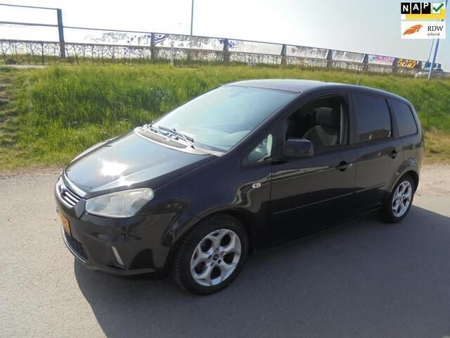 Zwart Gebruikt 2010 Ford C-MAX Ghia MPV | € 2.450 (Eerlijke prijs) - Afbeelding 1/4